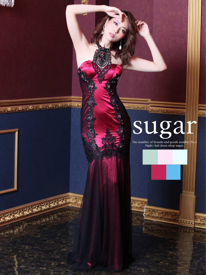 国内外の人気が集結 Luxe Style ロングドレス 美品 マーメイドドレス パーティードレス - ドレス - alrc.asia
