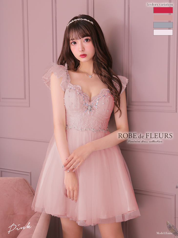 ROBE - 【ROBE de FLEURS/ローブドフルール】キャバドレスの+