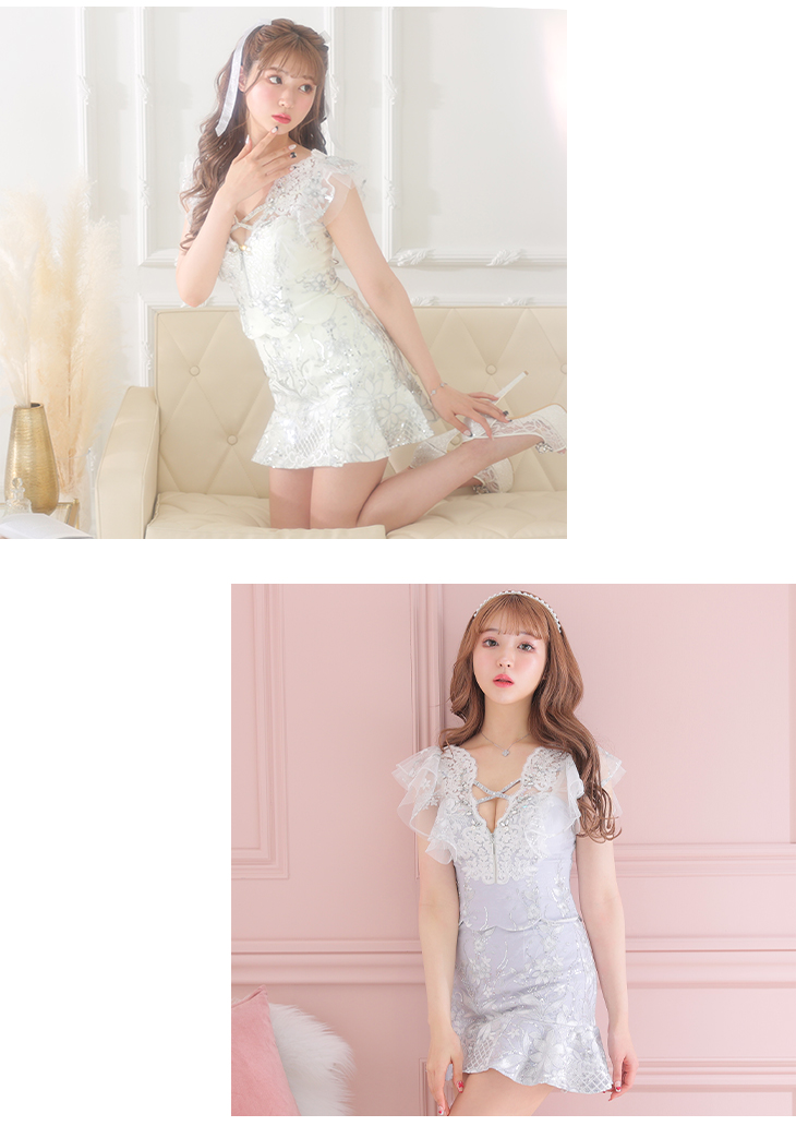 XS〜Lサイズあり【ROBE de FLEURS/ローブドフルール】セットアップ 