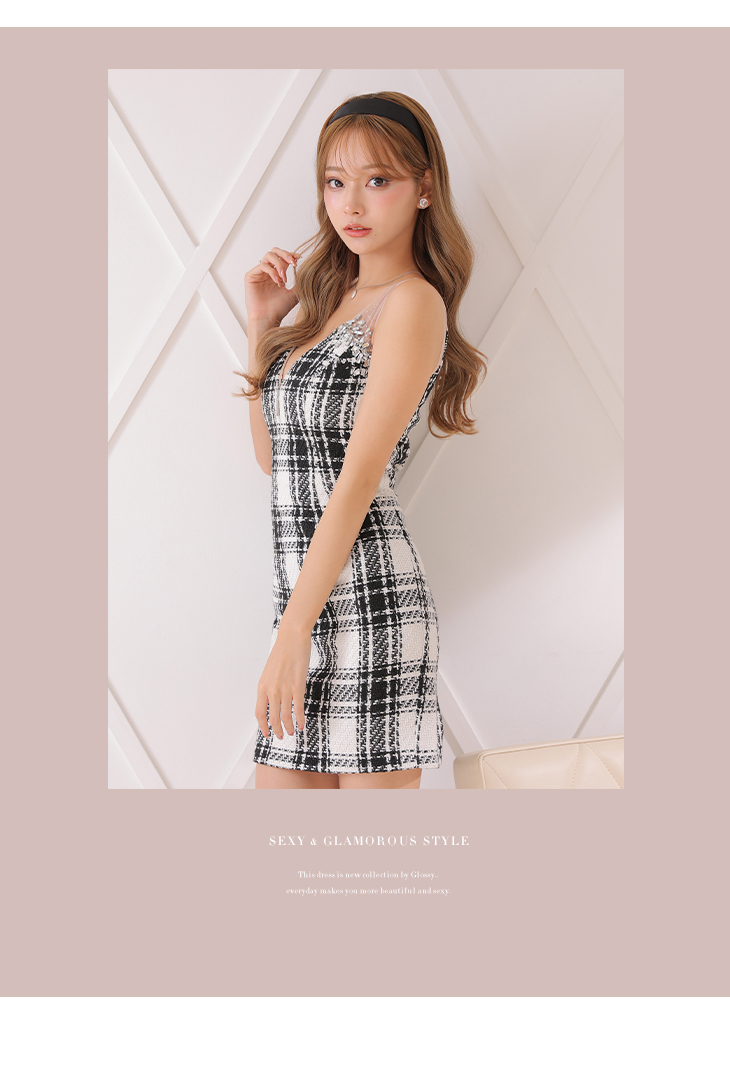 XSサイズあり【ROBE de FLEURS Glossy/ローブ・ド・フルール