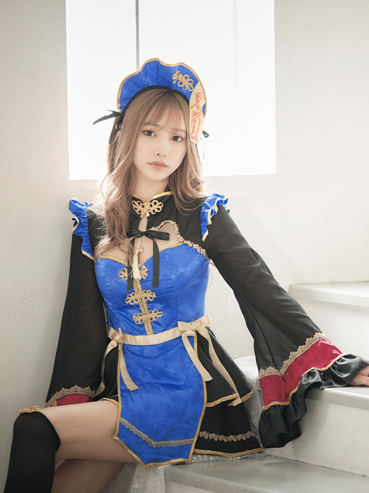 80/20クロス マリームーン キョンシー 青 | ccfl.ie