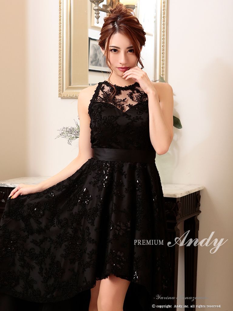 セール&特集> 処分セール PREMIUM Andy□ビジューロングドレス ...