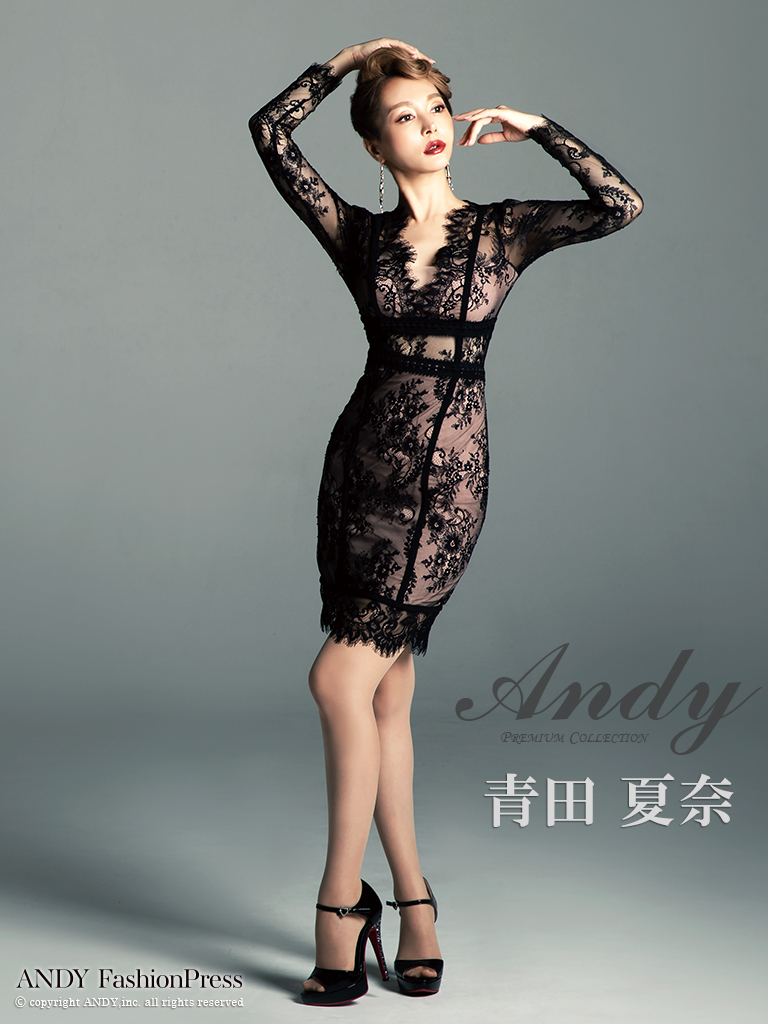 Andy ANDY Fashion Press 07 COLLECTION 07】長袖 / 総レース / シアー 