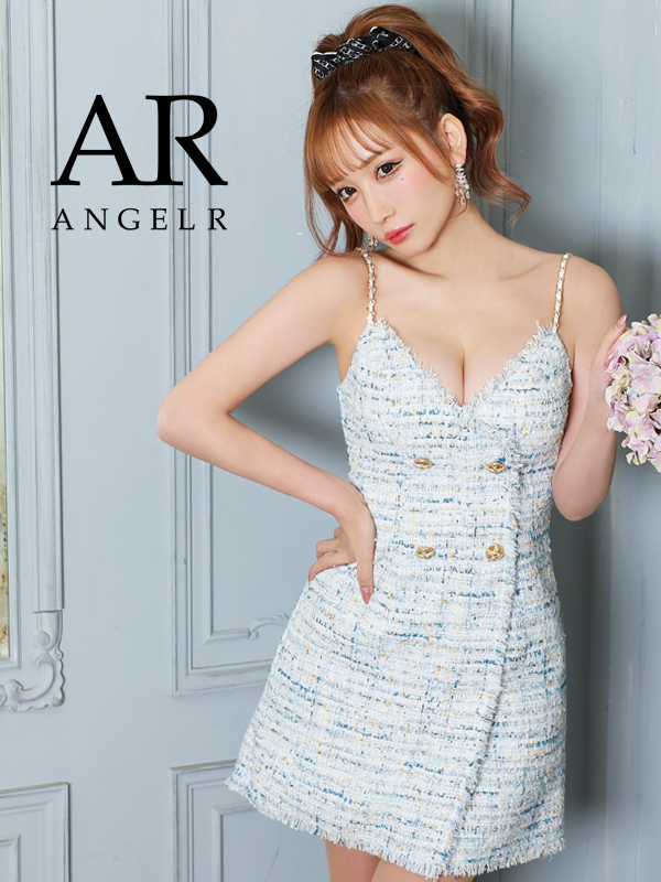 AngelR ツイード キャバドレス | hartwellspremium.com