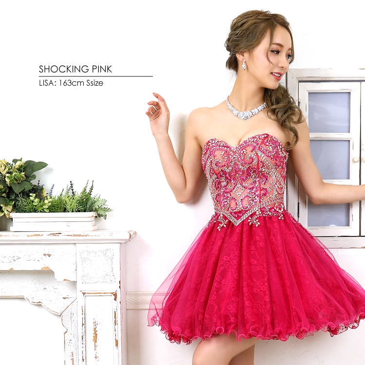 7590円 今年も話題の angelr ピンク ドレス
