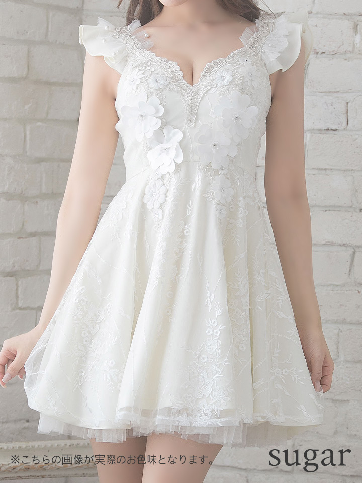 XS〜Lサイズあり】【ROBE de FLEURS/ローブドフルール】立体フラワー 