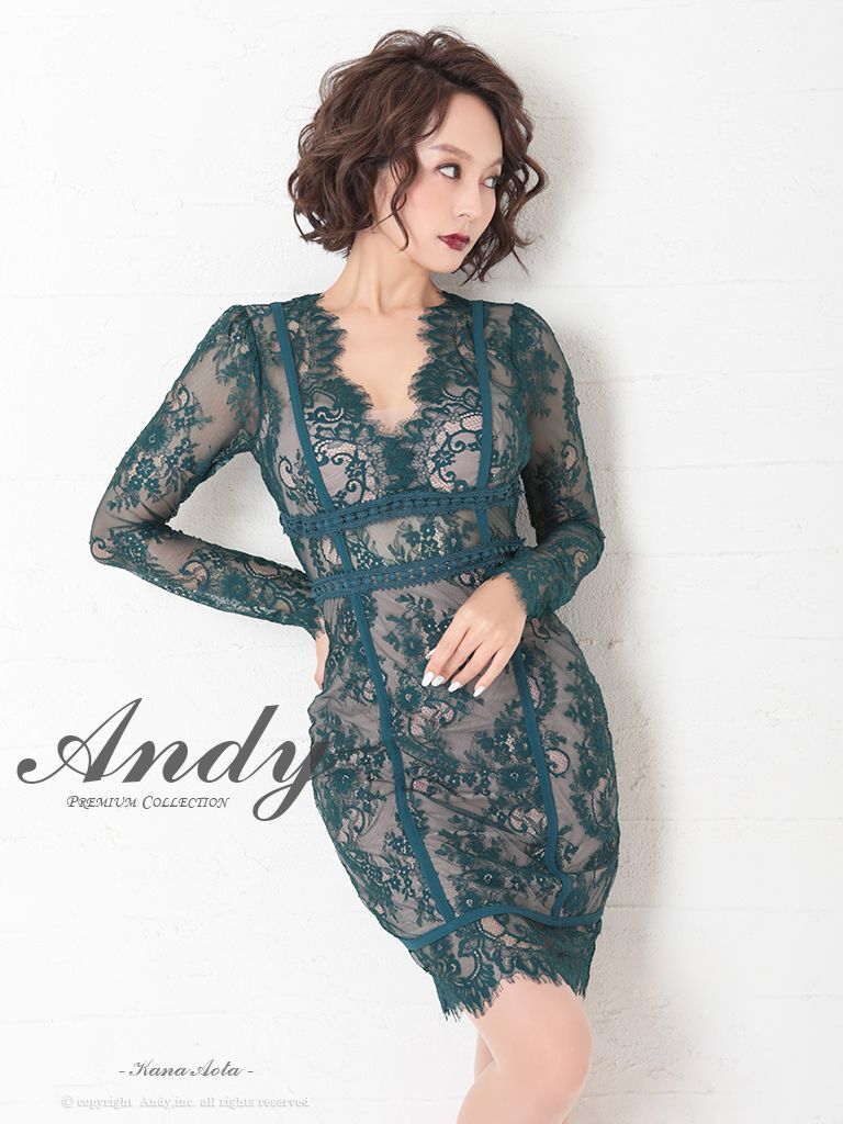 Andy ANDY Fashion Press 07 COLLECTION 07】長袖 / 総レース / シアー 
