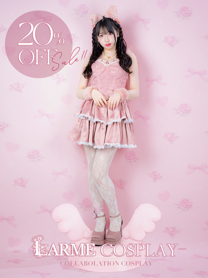 【ハロウィン】【sugarnnine×ラルムコラボ】コラボキャットワンピース 