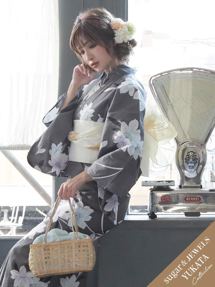 浴衣 トレンドグレー地浴衣 19obi 3 Yobi 030 Be 19himo Pl Hc02 Y4022 yn 浴衣 トレンドグレー地浴衣 19obi 3 Yobi 030 Be 19himo Pl Hc02 Y4022 yn