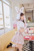 画像10: 【即日発送】ドーリーバニーアイドルセーラー【マリームーン】【ハロウィンコスプレ7点セット】【フリーサイズ/2カラー】[OF01] (10)