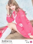 画像1: 【即日発送！】【ハロウィン】ピンクJKコスプレセット【ハロウィン3点セット】【S?Mサイズ/1カラー】(B023SB/0415socksSB)[YMT] (1)