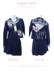 画像19: 【即日発送！】【ハロウィン】ピンクJKコスプレセット【ハロウィン3点セット】【S?Mサイズ/1カラー】(B023SB/0415socksSB)[YMT] (19)