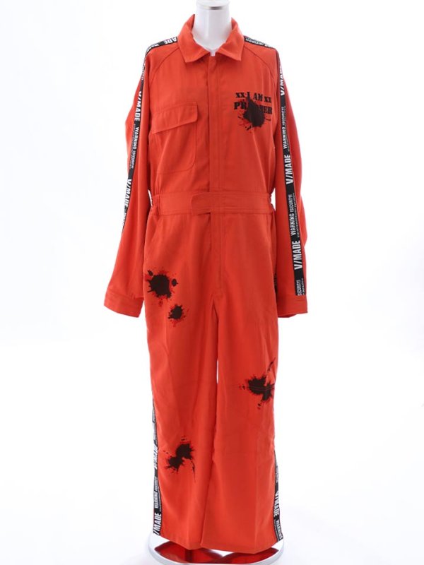 画像18: 【即日発送！】【ハロウィン】 ユニセックス/ 囚人コスプレ コスチューム 【コスプレ2点セット】 【S-XXLサイズ/2カラー】[HC03] (18)