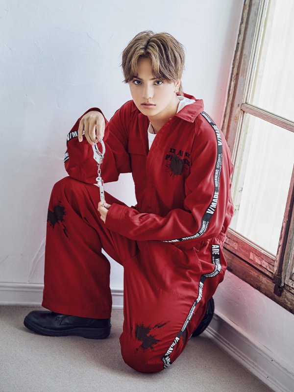 画像6: 【即日発送！】【ハロウィン】 ユニセックス/ 囚人コスプレ コスチューム 【コスプレ2点セット】 【S-XXLサイズ/2カラー】(OF0106-SV)[OF01] (6)