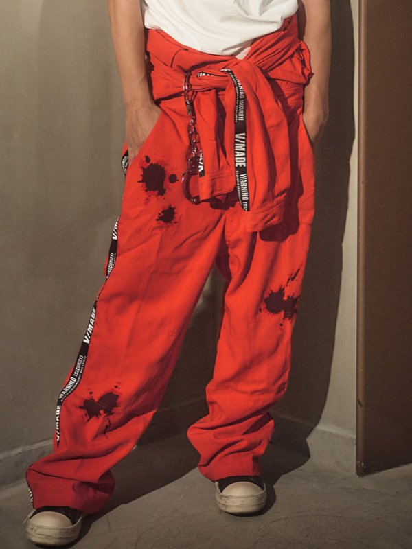 画像13: 【ハロウィン】 オレンジ囚人コスプレ コスチューム 【コスプレ2点セット】【S-XXLサイズ】(HC0306-SV)[HC03] (13)