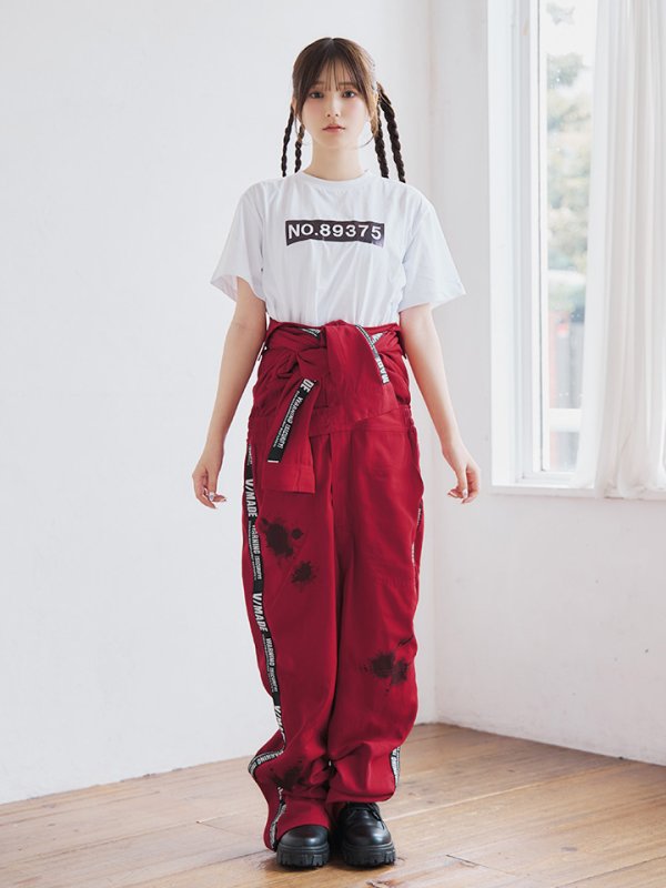 画像4: 【即日発送！】【ハロウィン】 ユニセックス/ 囚人コスプレ コスチューム 【コスプレ2点セット】 【S-XXLサイズ/2カラー】[HC03] (4)