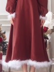 画像20: 【即日発送】【サンタコス 4点セット】【S-Lサイズ/2カラー】バックリボンフレアワンピースサンタコスプレ[YMT] (20)