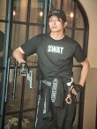 画像4: 【値下げ！】【即日発送】SWATコスチューム 【コスプレ2点セット】【S-XXLサイズ】(YMT06-SV)[YMT] (4)