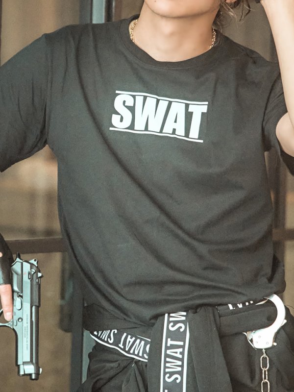 画像12: 【SALE!!】【即日発送】SWATコスチューム 【コスプレ2点セット】【S-XXLサイズ】(HC0306-SV)[HC03] (12)