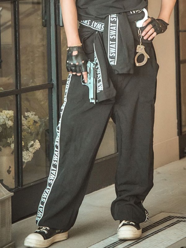 画像13: 【SALE!!】【即日発送】SWATコスチューム 【コスプレ2点セット】【S-XXLサイズ】(HC0306-SV)[HC03] (13)