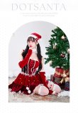 画像3: 【即日発送！】【クリスマスコスプレ6点セット】【Malymoon/マリームーン】スノークリスタルレースサンタ【フリーサイズ/2カラー】[HC03] (3)