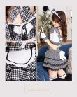 画像12: 【即日発送】千鳥柄クラシカルレディメイド【マリームーン】【ハロウィンコスプレ8点セット】【フリーサイズ/2カラー】[YMT] (12)