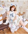 ブルー　モデル身長：162cm　着用サイズ：Fサイズ
