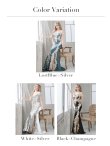 画像18: Lサイズあり【IRMA/イルマ】レース/ オフショル/ スリット/ タイト/ ロングドレス/ キャバドレス long[OF2A] (18)