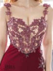 画像2: 【IRMA/イルマ】フラワー刺繍/ シアー/ スリット/ ロングドレス/ キャバドレス long[OF2A] (2)