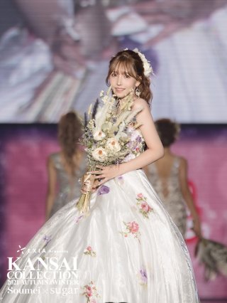 JEAN MACLEAN/ジャンマクレーン】フラワーオーガンジー/ ベア