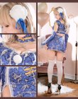 画像10: 【即日発送】ロマンスジッパーチャイナ【マリームーン】【ハロウィンコスプレ6点セット】【フリーサイズ/2カラー】[YMT] (10)