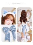 ブルー　モデル身長：162cm　着用サイズ：Fサイズ