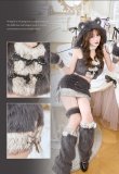 グレー モデル：身長：166cm　着用サイズ：Fサイズ