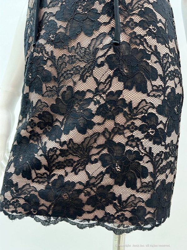 画像22: 【an/アン】総レース/ ショートスリーブ/ パイピング/ タイト/ ミニドレス/ キャバドレス[OF05] (22)