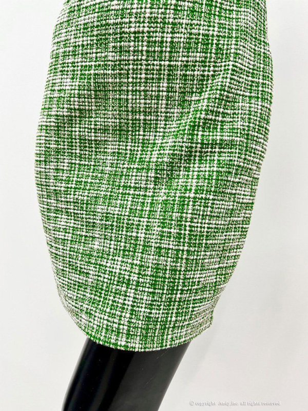 画像11: 【an/アン】ストレッチ/ ツイード/ ノースリーブ/ タイト/ ミニドレス/ キャバドレス[OF05] (11)