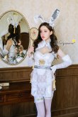 画像15: 【即日発送】チャイナバニーガール《高級コスランジェリー9点セット》【Dreamy Doll Premium/ドリーミードールプレミアム】【フリーサイズ/2カラー】[HC02] (15)