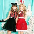 画像6: 【即日発送】【X'mas6点セット】ホワイトバニーサンタコスプレ[YMT] (6)