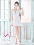画像20: XSサイズあり【an /アン】 ストレッチ/ ツイード/ アンサンブル/ リボン/ 半袖/ 袖あり/ バストシアー/ タイト/ ミニドレス/ キャバドレス[OF05] (20)