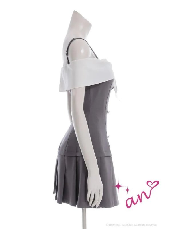 グレーxホワイト