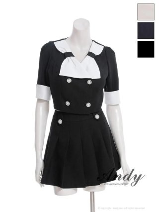 【新品タグ付き】アンディ　袖ありタイトミニドレス キャバドレス・ミニドレス通販はsugar 【Andy】 アンディ ドレス