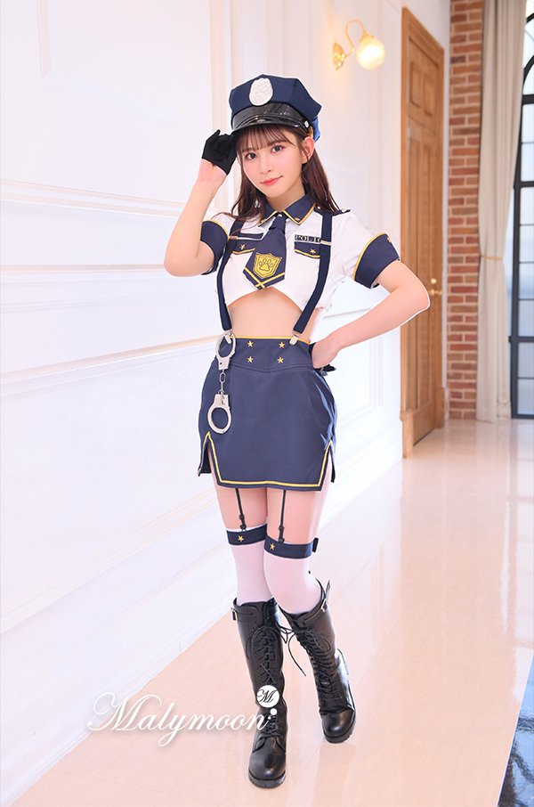 画像5: 【即日発送】犬のおまわりさんコスプレ/タイト【マリームーン】【ハロウィンコスプレ10点セット】【フリーサイズ/1カラー】[HC03] (5)