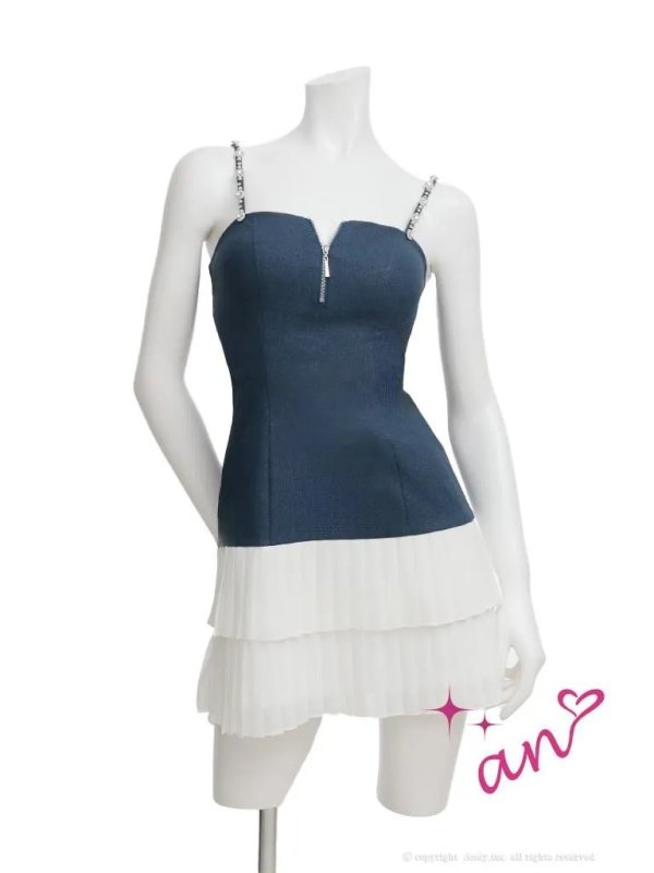 インディゴxホワイト