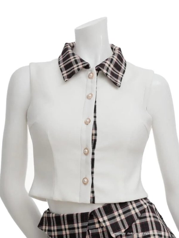 ホワイトxネイビー