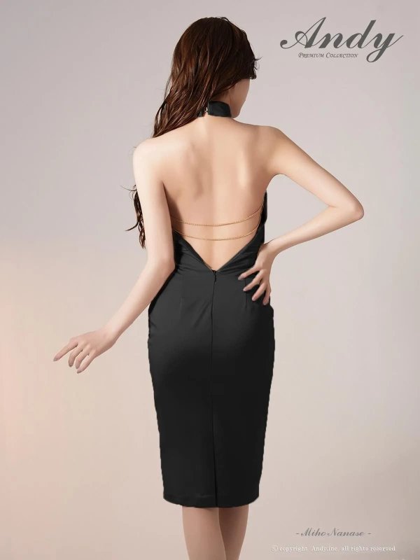 ブラック モデル：七瀬みほ　身長：162cm　着用サイズ：Sサイズ