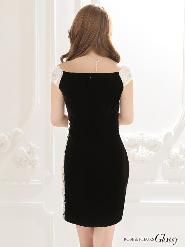 画像6: XSサイズあり【Glossy/グロッシー】サテン/ フレア/ キャミ/ ロングドレス/ キャバドレス[OF08] (6)