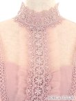 画像7: 即日発送!!【ROBE de FLEURS/ローブドフルール】ドットチュール/ アンティーク/ マキシドレス/ ワンピース/ キャバドレスlong[OF2] (7)