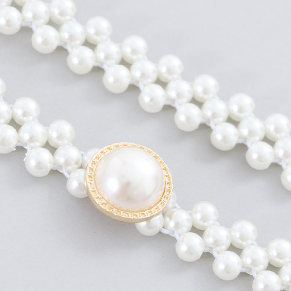 画像2: 【即日発送】パール帯飾り/ 丸真珠[YMT] (2)