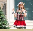 画像9: 【即日発送】【クリスマスコスプレ7点セット】【Malymoon/マリームーン】ドットチェックサンタクロース【フリーサイズ/1カラー】[YMT] (9)