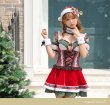 画像9: 【即日発送】【クリスマスコスプレ7点セット】【Malymoon/マリームーン】ドットチェックサンタクロース【フリーサイズ/1カラー】[OF03] (9)