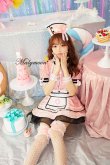 画像1: 【即日発送】ジッパーナース【マリームーン】【ハロウィンコスプレ7点セット】【フリーサイズ/2カラー】[YMT] (1)